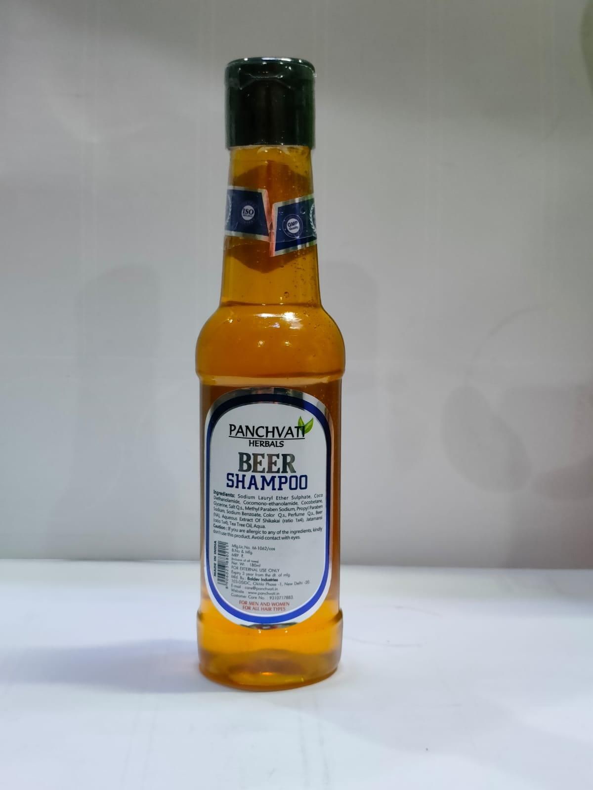 Unisex Hair Beer Shampoo 180ml